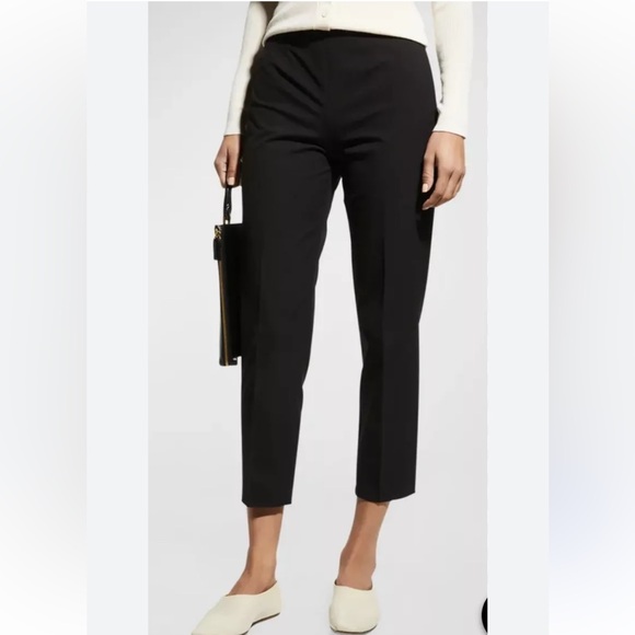 Joie black high rise pull on crop pants 6 - Picture 1 of 7